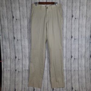 Haspel Pants Flat Front Stretch Men's 34 Raw Hem NWT